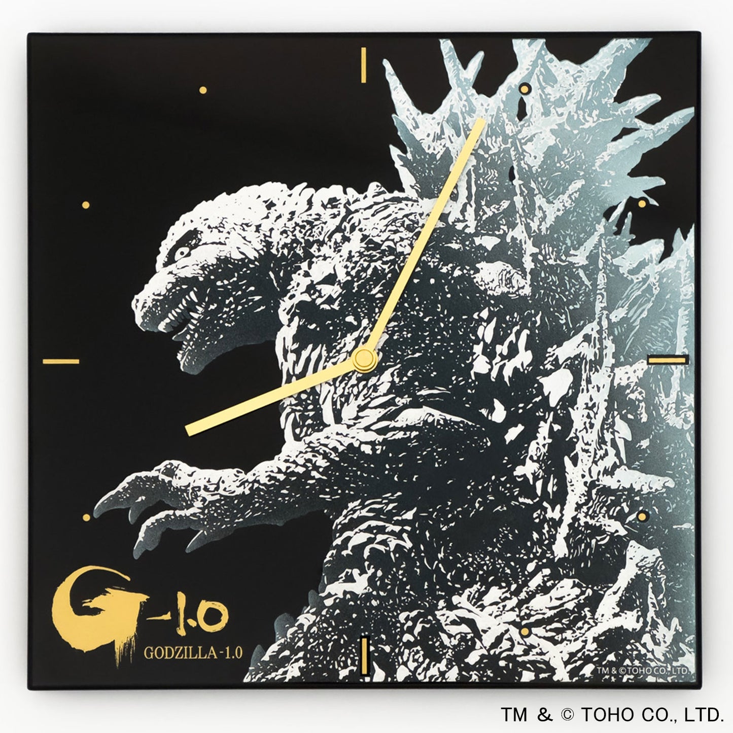 蒔絵掛け時計ゴジラ(2023)