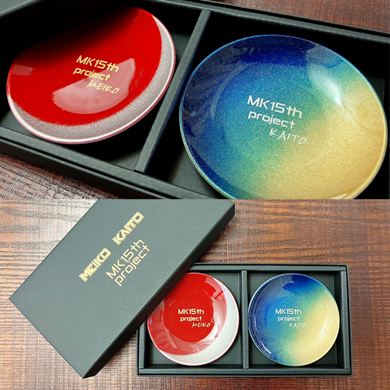 MK15th project 蒔絵豆皿2枚セット – 橋本漆芸 MK15th project 蒔絵豆皿2枚セット – 橋本漆芸