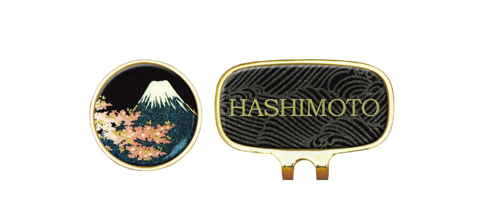 蒔絵ゴルフマーカー