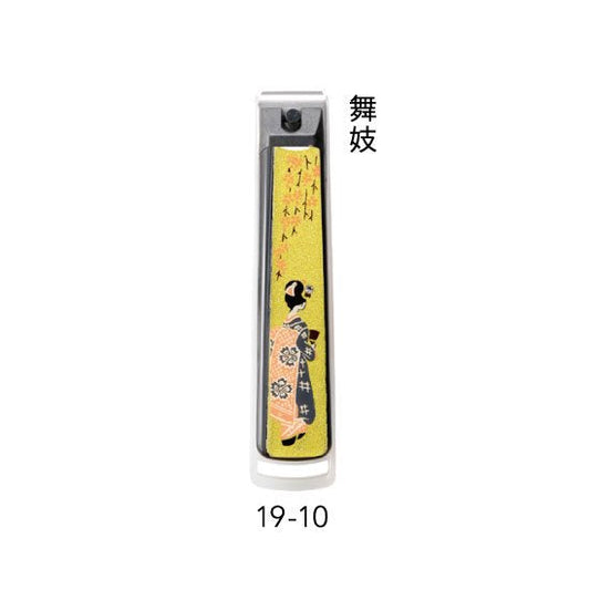 19-10 蒔絵爪切り  一般サイズ 舞妓